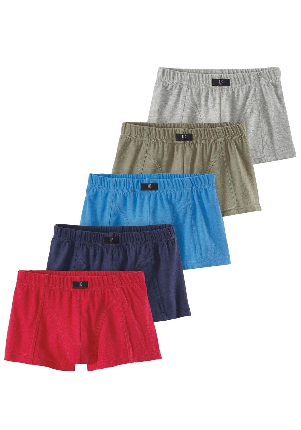 

Боксеры HIS Boxer, цвет rot, blau, khaki, marine, grau-meliert