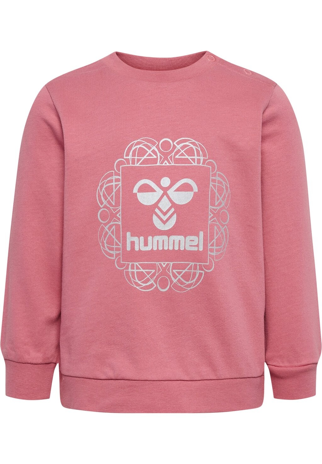 

Свитшот Hummel, цвет dusty rose