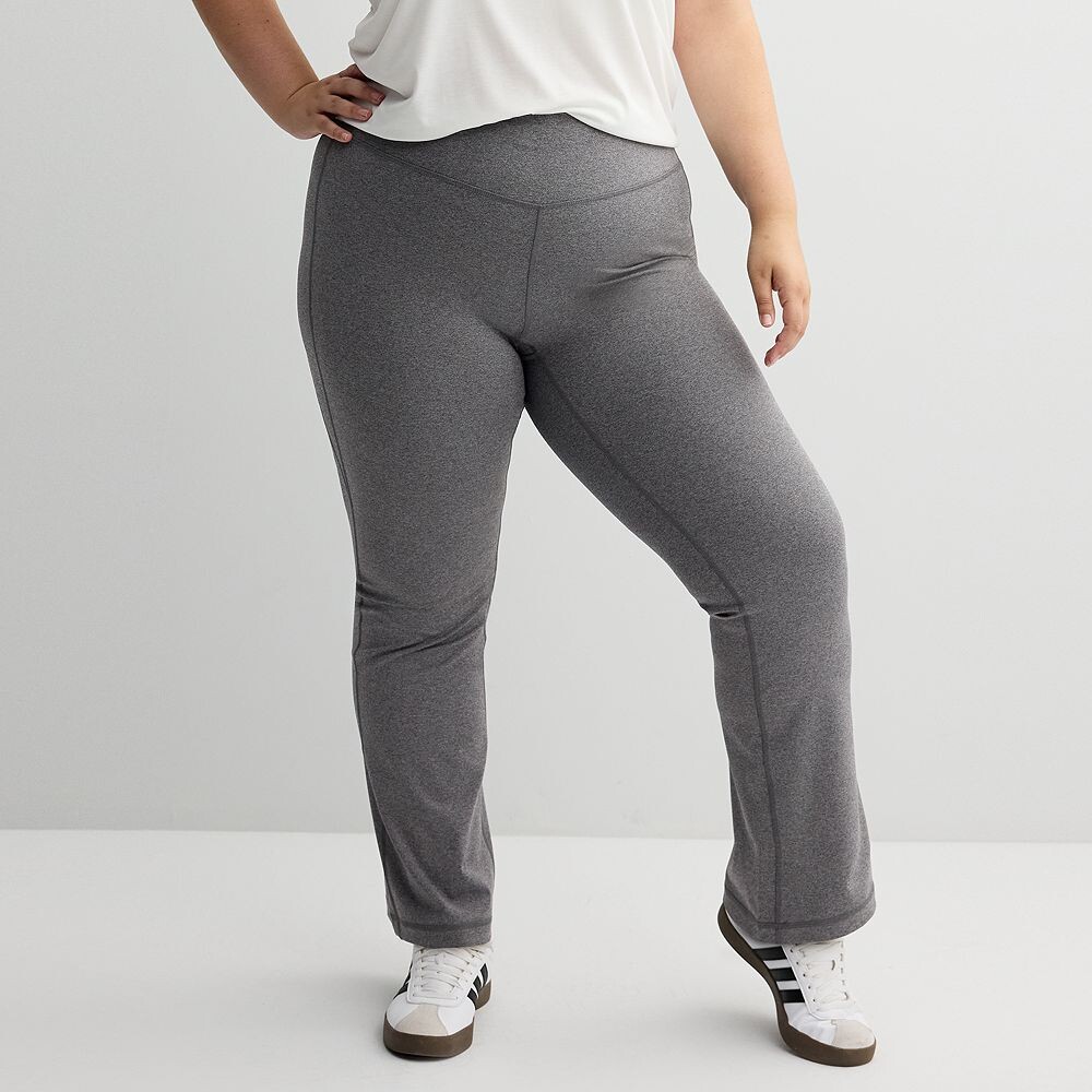 

Ультрамягкие брюки больших размеров Tek Gear Bootcut, цвет Charcoal