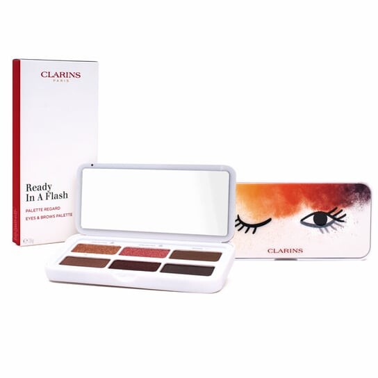 

Палитра для макияжа глаз, 7,6 г Clarins, Ready In A Flash, разноцветный, Серый, Палитра для макияжа глаз, 7,6 г Clarins, Ready In A Flash, разноцветный