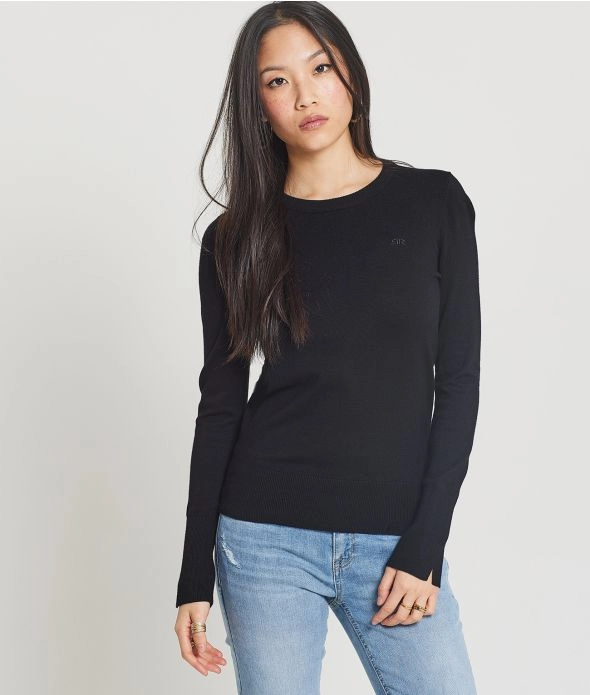 

Свитер вязаный Linda Retro Jeans, черный