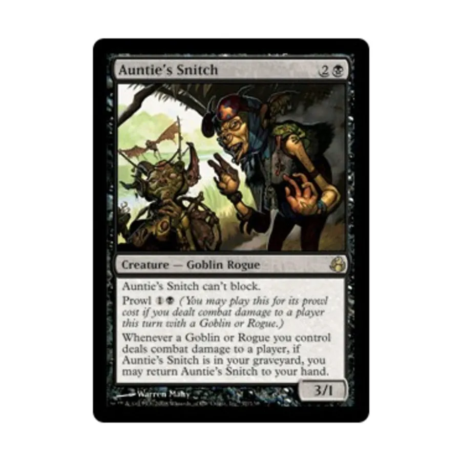 

CCG Стукач тетушки (клавиша R), MTG - Morningtide