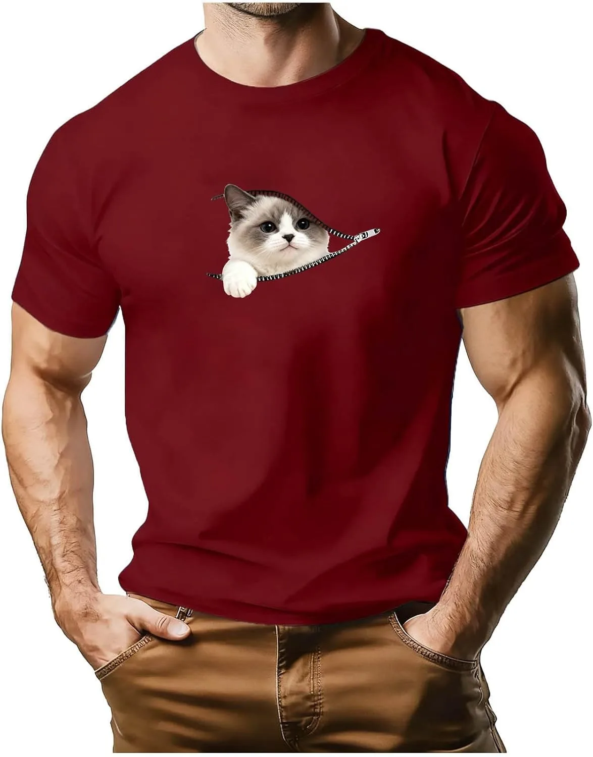 

Футболка Work Out Athletic Valentines для мужчин, лето-осень, короткий рукав, круглый вырез