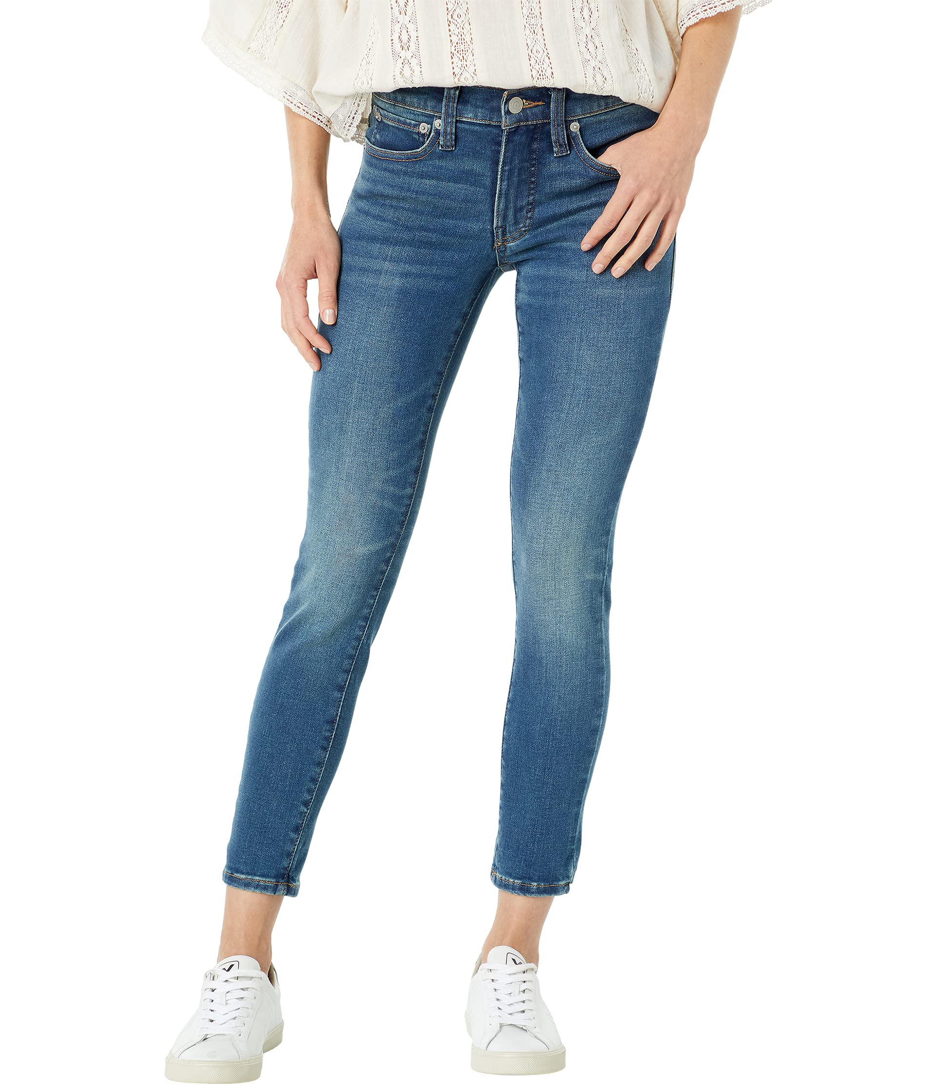 

Джинсы Lucky Brand Mid-Rise Ava Skinny In Lyell, Lyell