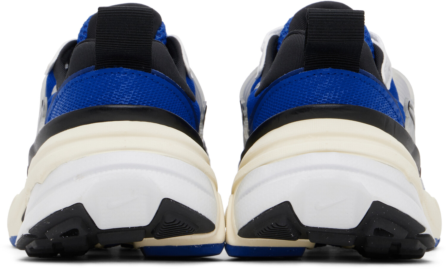 Синие кроссовки V2K Run Nike, Game royal/Metallic silver — фото 2