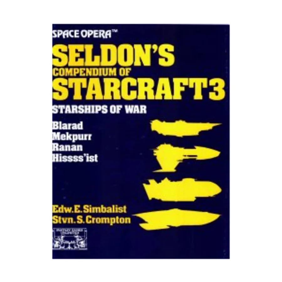 

Seldon's Compendium of Starcraft #3, Space Opera, мягкая обложка