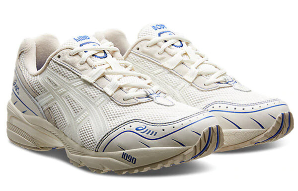 Кроссовки над облаками x гель 1090 Asics, голубой — фото 4