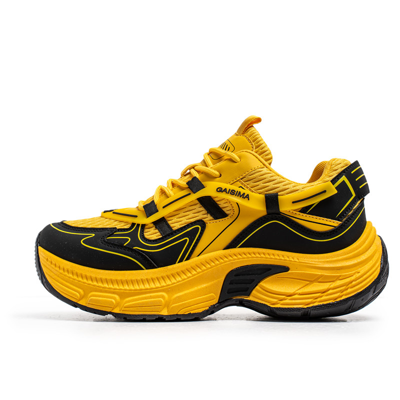

Низкие, массивные, нескользящие кроссовки для мужчин GAISIMA, Yellow