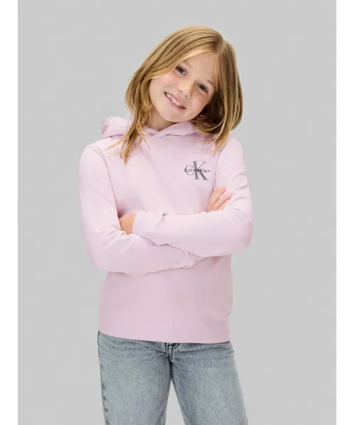 

Толстовка Regular fit Calvin Klein Jeans, розовый