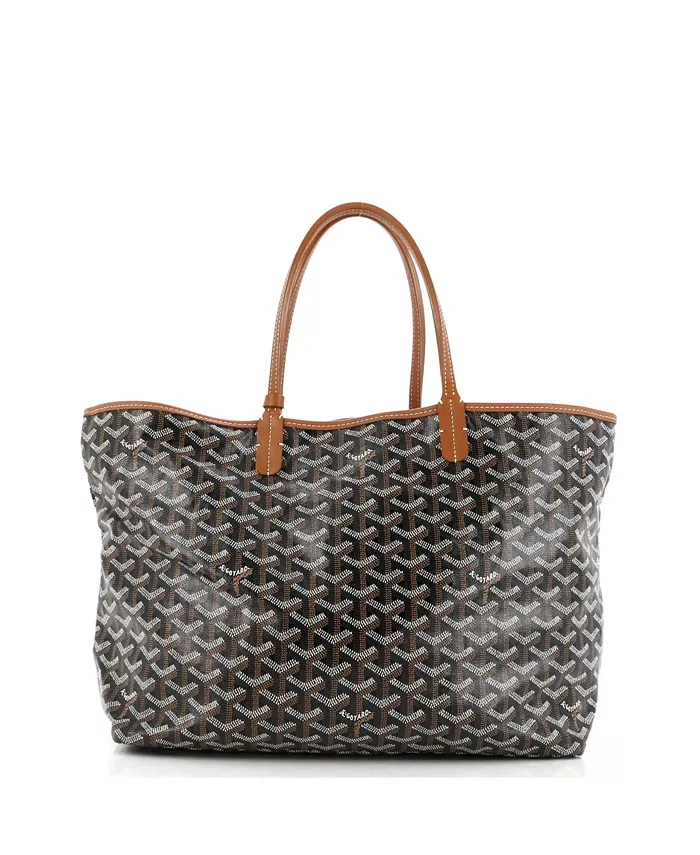 

Сумка-тоут PM Saint Louis из лакированного холста Pre-Owned Goyard, коричневый