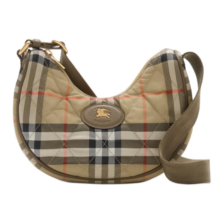

Burberry Полиамидная женская сумка через плечо умбра