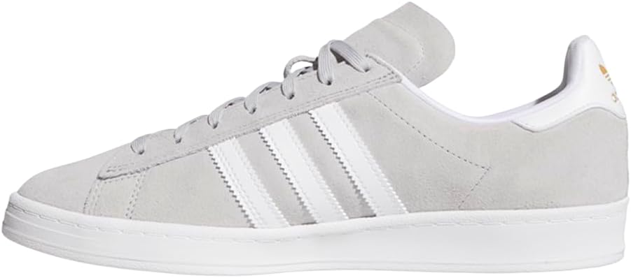 Мужские кроссовки adidas Campus Adv на шнуровке для повседневной носки - серые — фото 3