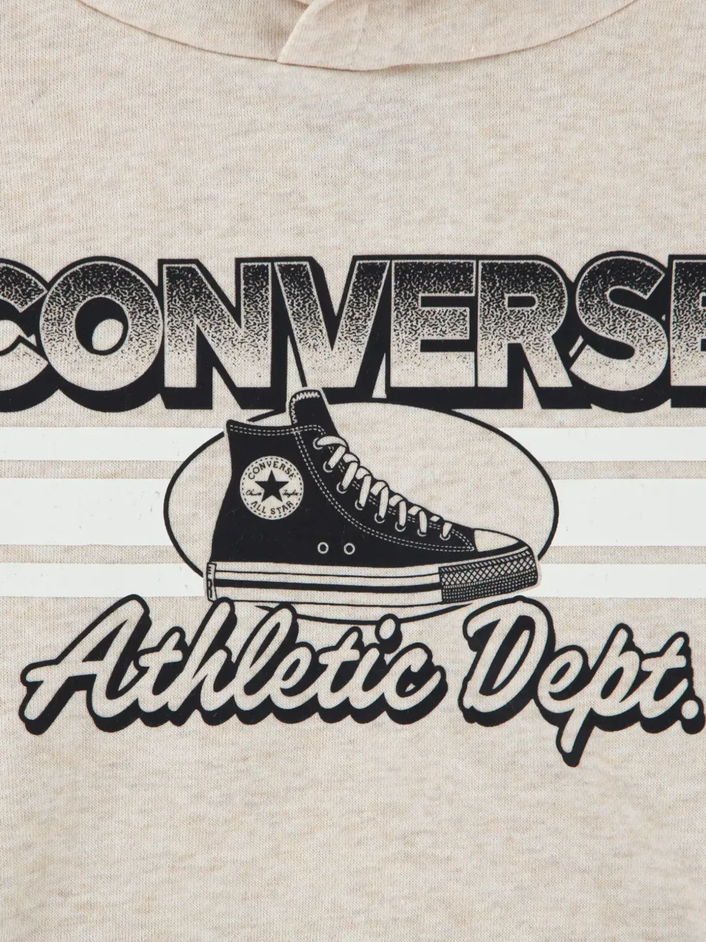 Комплект из двух спортивных костюмов с капюшоном и графическим принтом Converse Kids, нейтральный — фото 4