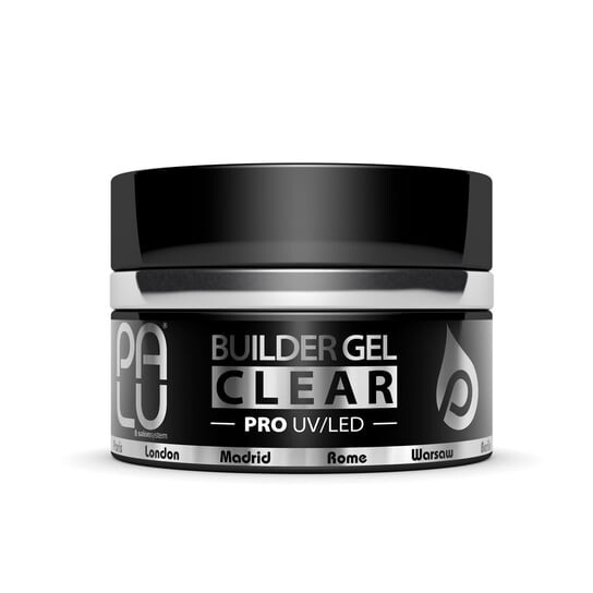 Однофазный строительный гель прозрачный 30 мл Palu Builder Gel Clear, PALU COSMETICS — фото 3