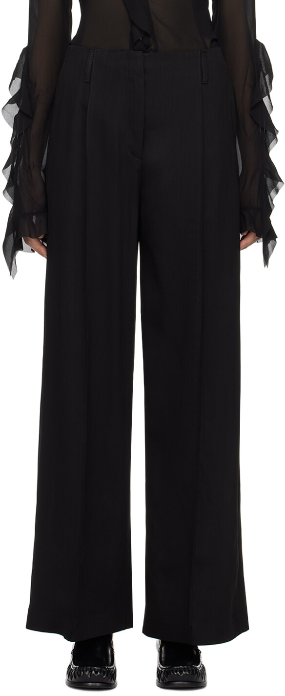 

Черные прямые брюки Acne Studios