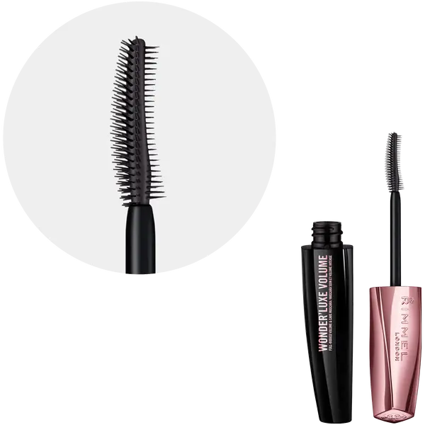 Объемная тушь для ресниц Extreme Black 003, 11 мл Rimmel Wonder'Luxe — фото 4