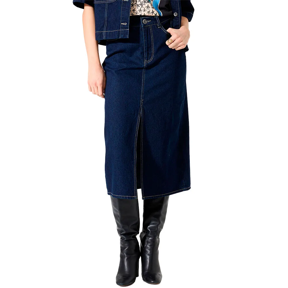 

Юбка Garcia H50121 midi skirt, синий