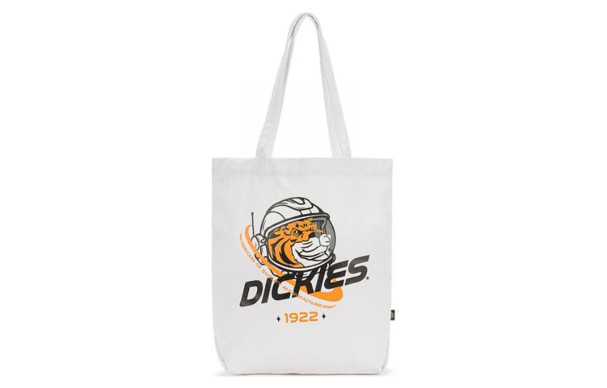 

Dickies Тканевая сумка-шоппер, сумка-тоут, сумка на плечо, обычная, унисекс, белая