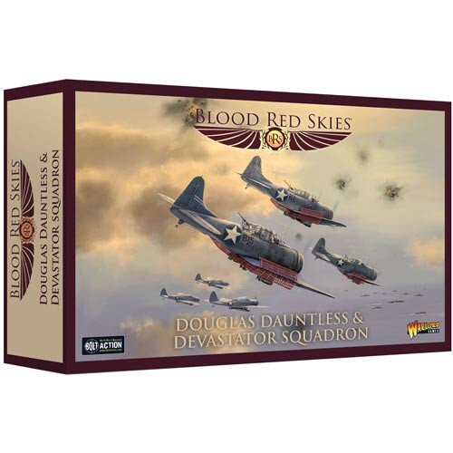 

Миниатюра Warlord Games Blood Red Skies: US - Douglas Dauntless & Devastator Squadron