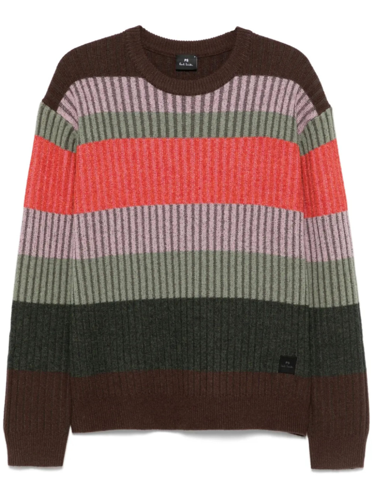 

Свитер в полоску PS Paul Smith, зеленый