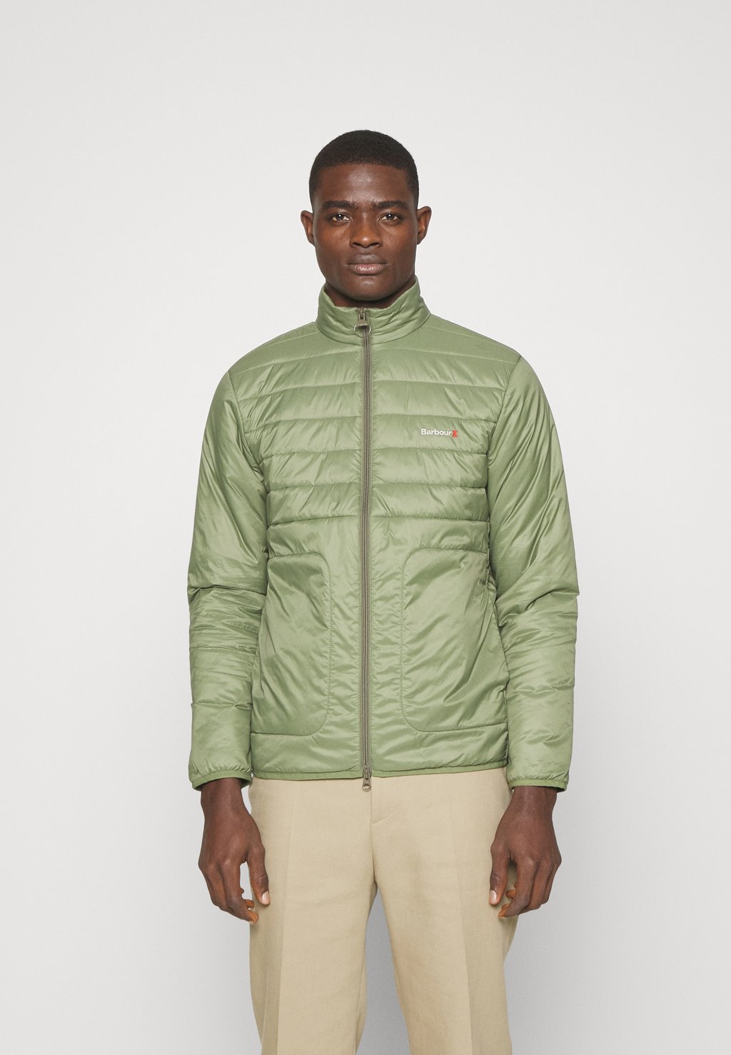 

Легкая куртка SUMMER BAFFLE QUILT Barbour, оливковый