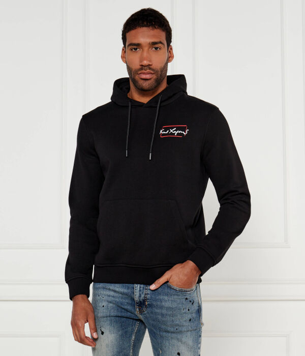 

Свитер Regular fit Karl Lagerfeld, черный