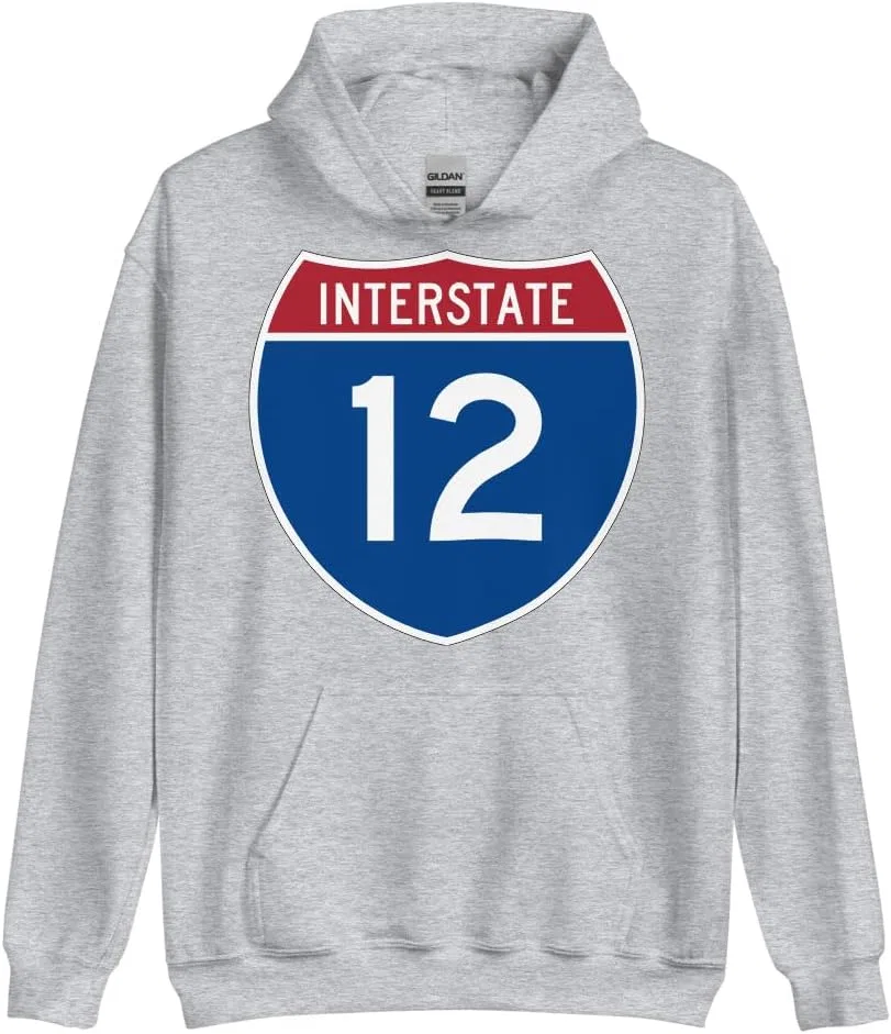 Толстовка Interstate 12 Generic, серый