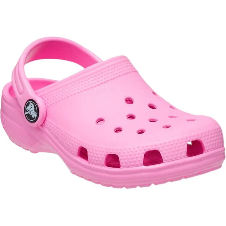 Кроссовки для малышей Crocs Classic Clog розовые — фото 4