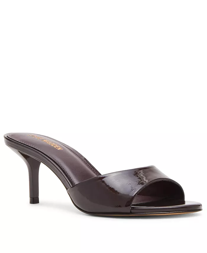 Женские мюли Kendrix на каблуке-котенке Steve Madden, коричневый