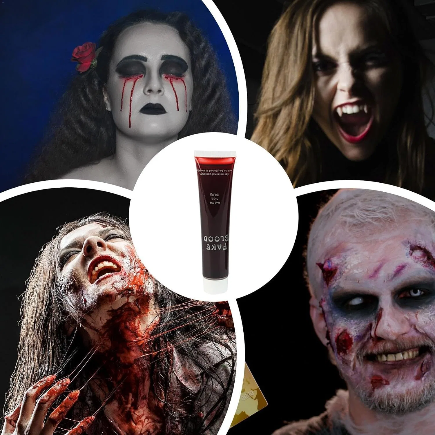 Кровь для спецэффектов Vampire Blood, 1 шт — фото 4