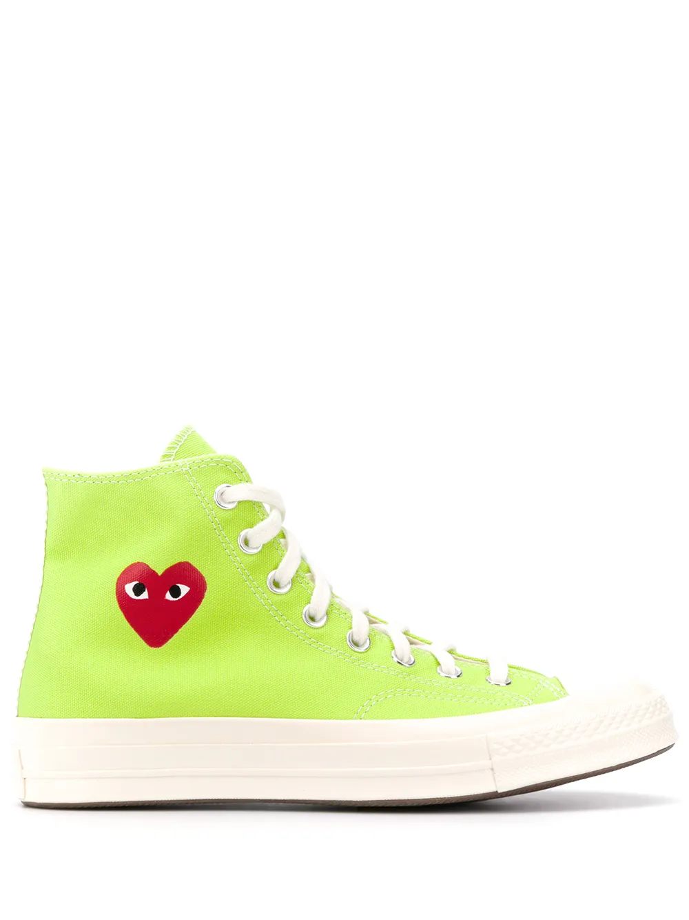 Кеды Chuck 70 из коллаборации с Converse Comme Des Garçons Play x Converse, зеленый
