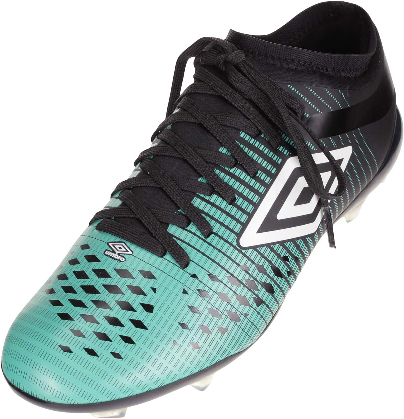 

Футбольные бутсы Umbro Men's Velocita IV Premier для твердого грунта, белый/черный/зеленый/темно-зеленый
