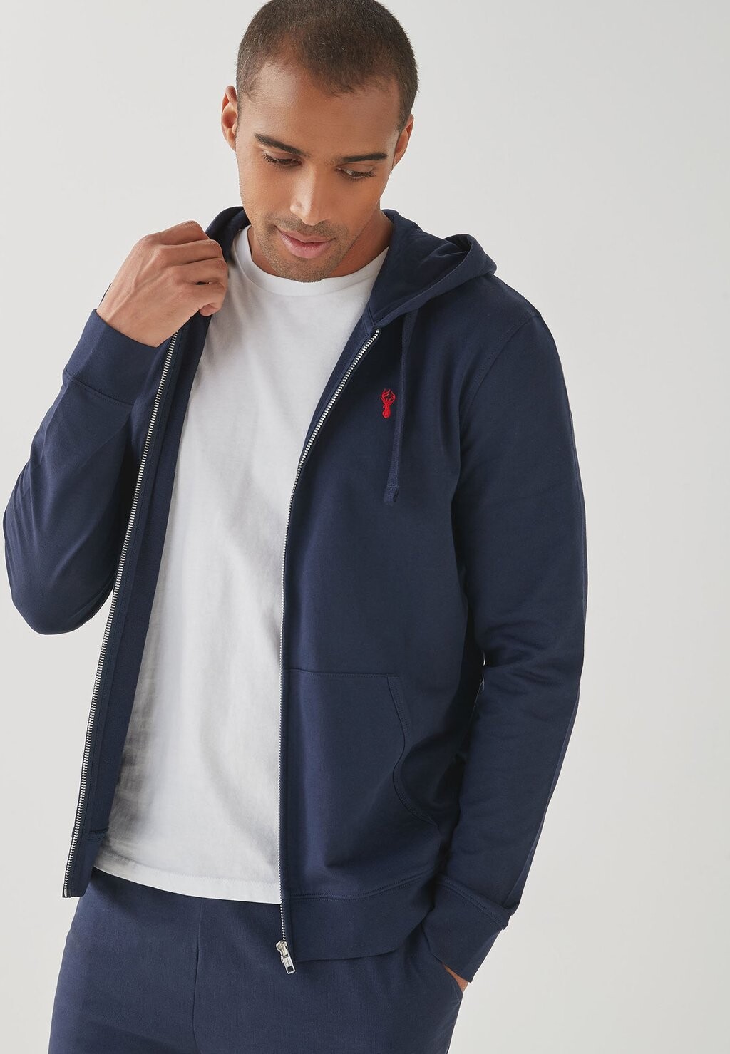 

Толстовка на молнии Lightweight Next, цвет dark blue