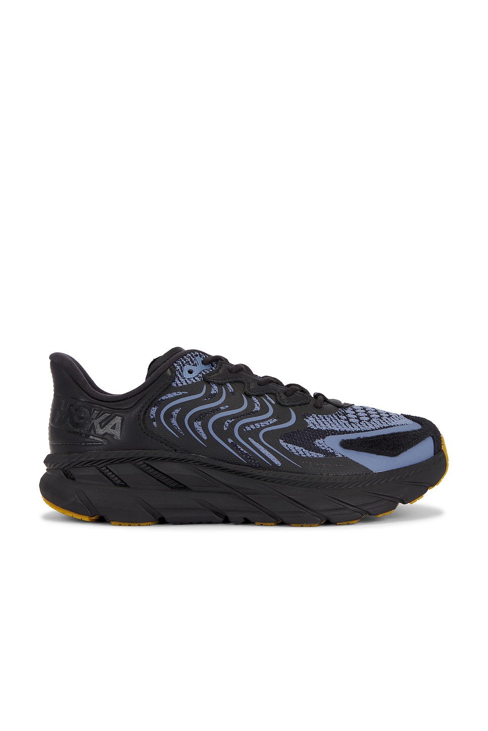 Кроссовки Clifton Hoka, цвет Black & Anchor