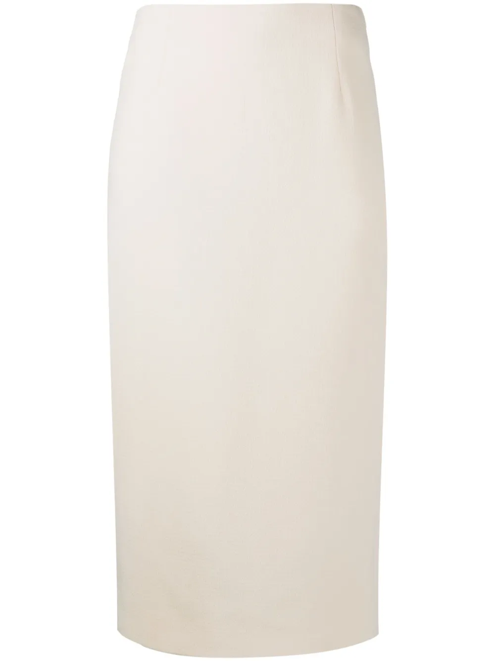 

Юбка-карандаш из вирджинской шерсти Alessandra Rich, бежевый