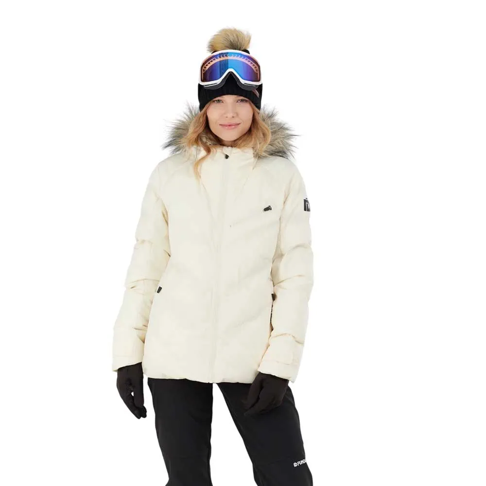 

Куртка Fundango Elyra Fur Padded, бежевый