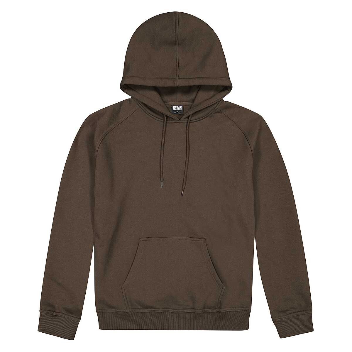 

Толстовка с капюшоном Blank Urban Classics, коричневый