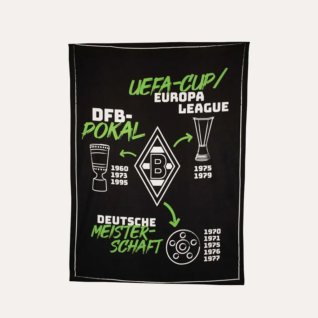

Одеяло Borussia Mönchengladbach, черный