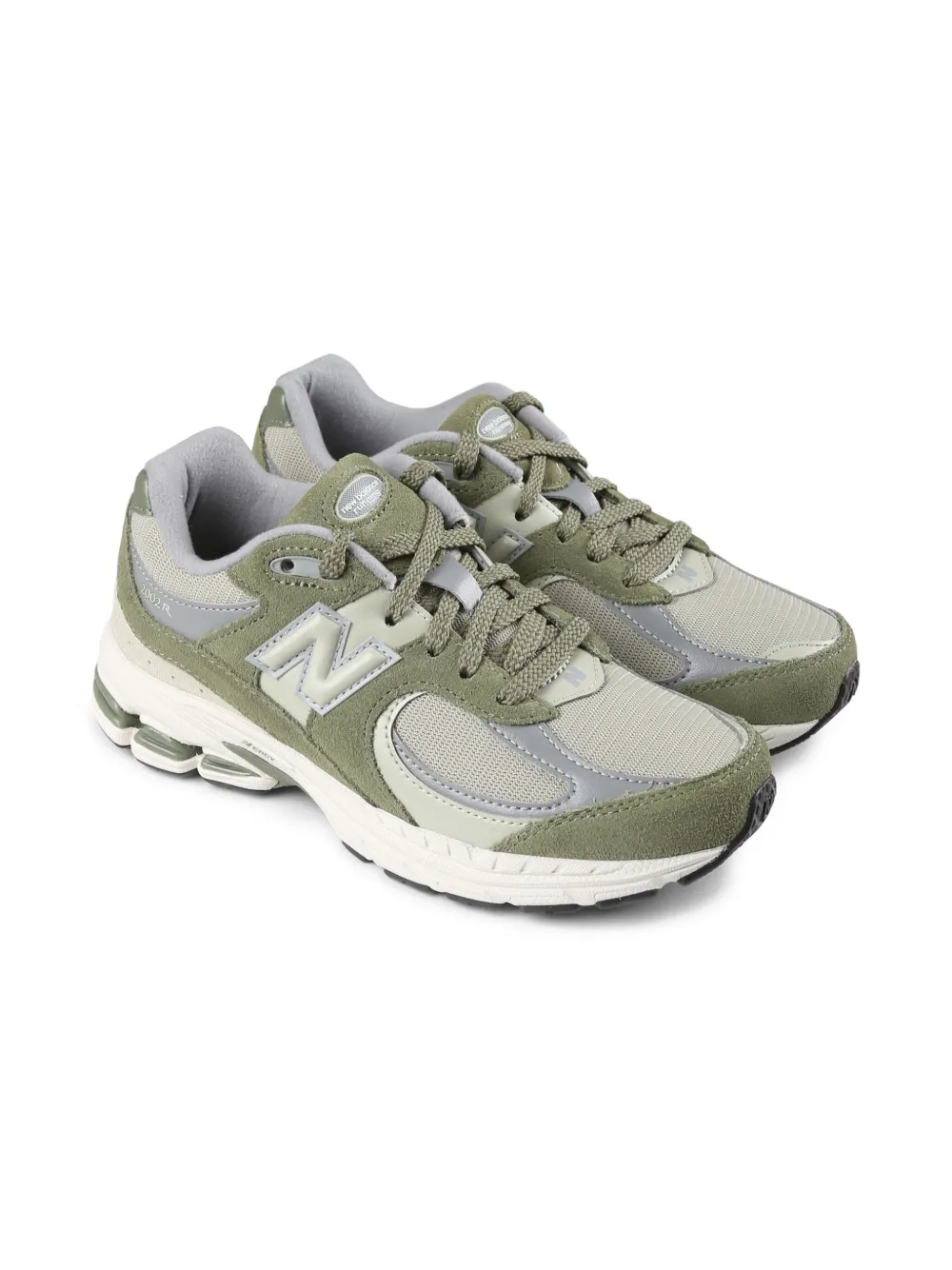 

Кроссовки 2002R со вставками New Balance Kids, зеленый