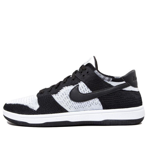 

Кроссовки dunk low flyknit Nike, белый