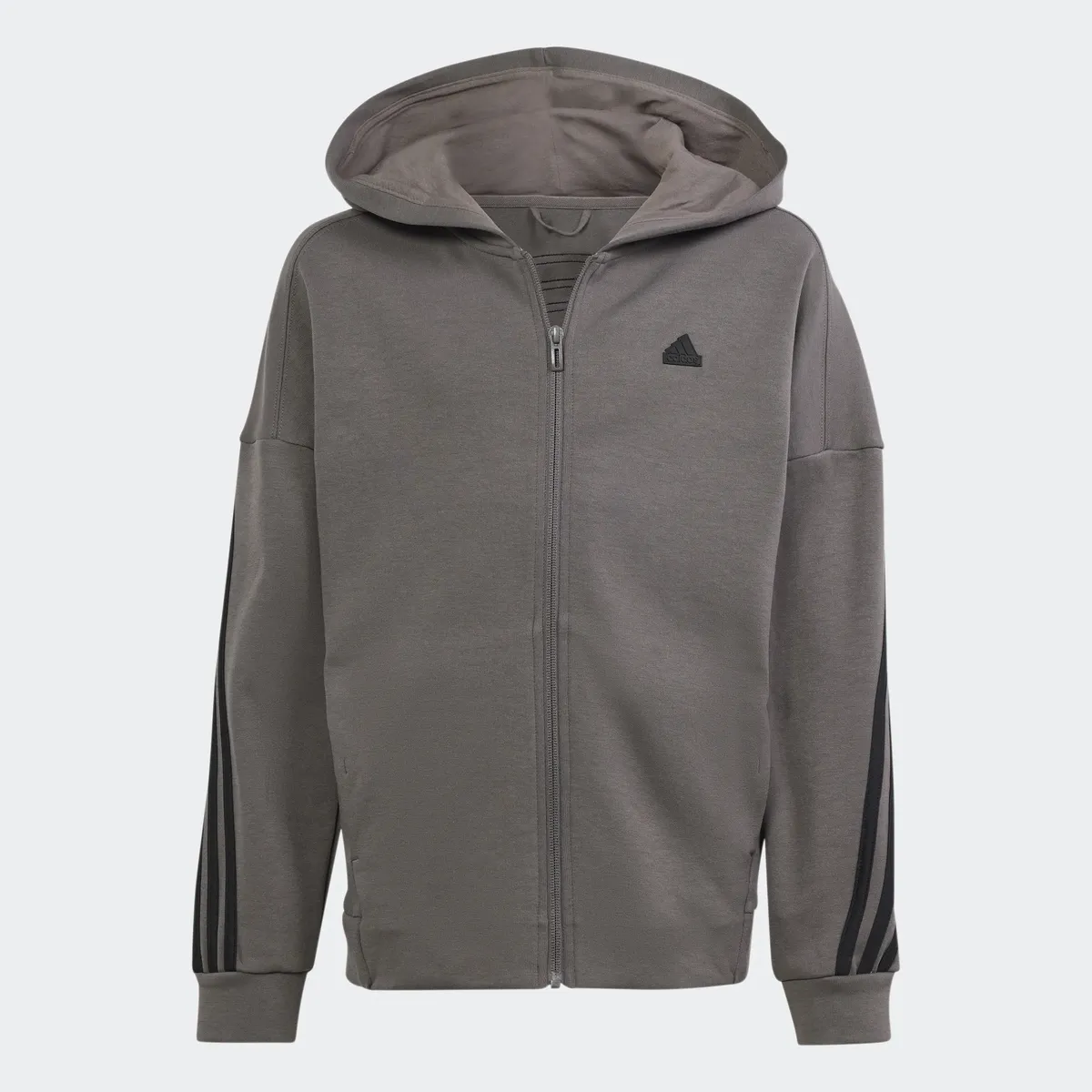 

Толстовка Adidas Sportswear с капюшоном "U FI 3S FZ HD", черный