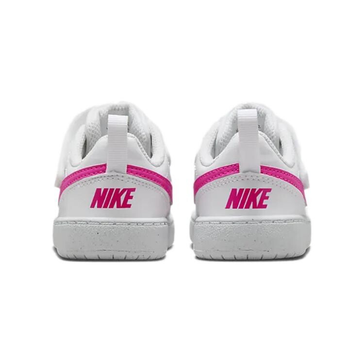Кроссовки Nike Court Borough Toddler Shoes TD Low-top White/Pink, розовый — фото 4