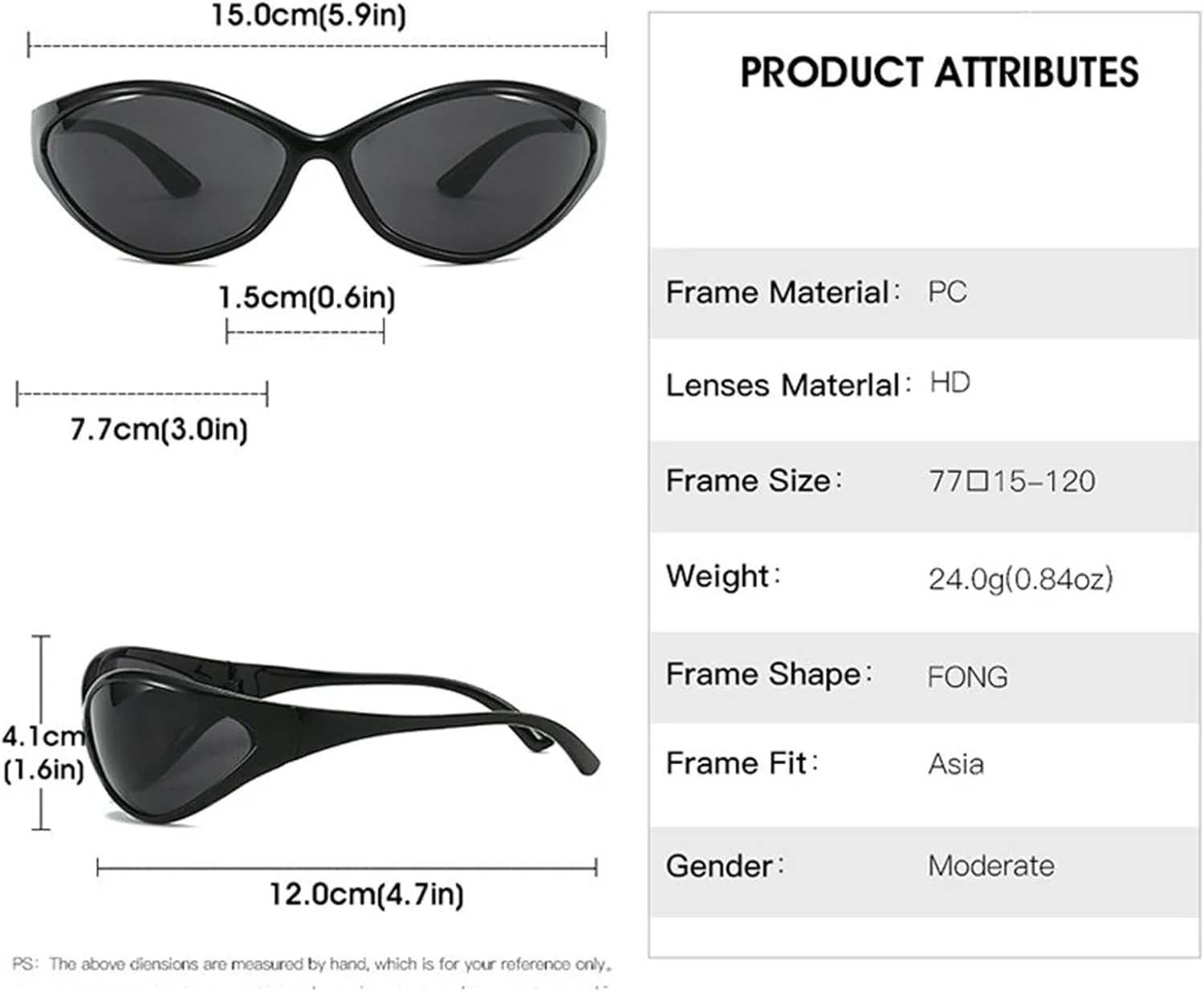 

Солнцезащитные очки Willochra Narrow Cat Eye Wrap Around Y2k для женщин, модные очки в стиле панк для мужчин, очки для езды на велосипеде на открытом воздухе, C7