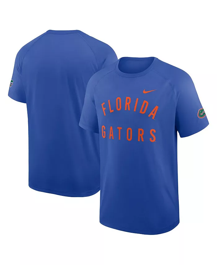 

Мужская футболка Royal Florida Gators Ready Raglan Premium Performance Nike