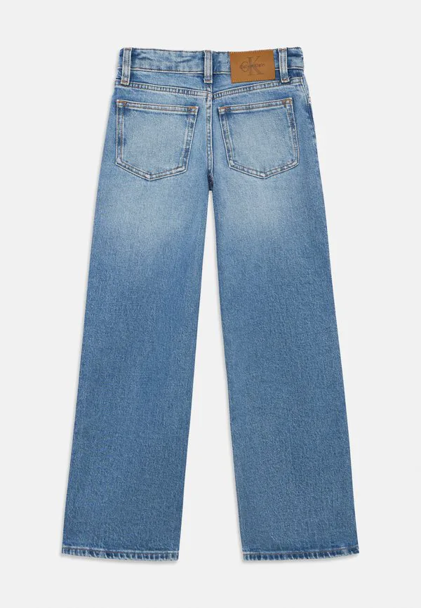Джинсы свободного кроя с широкими штанинами Calvin Klein Jeans, Cloudy Blue — фото 2