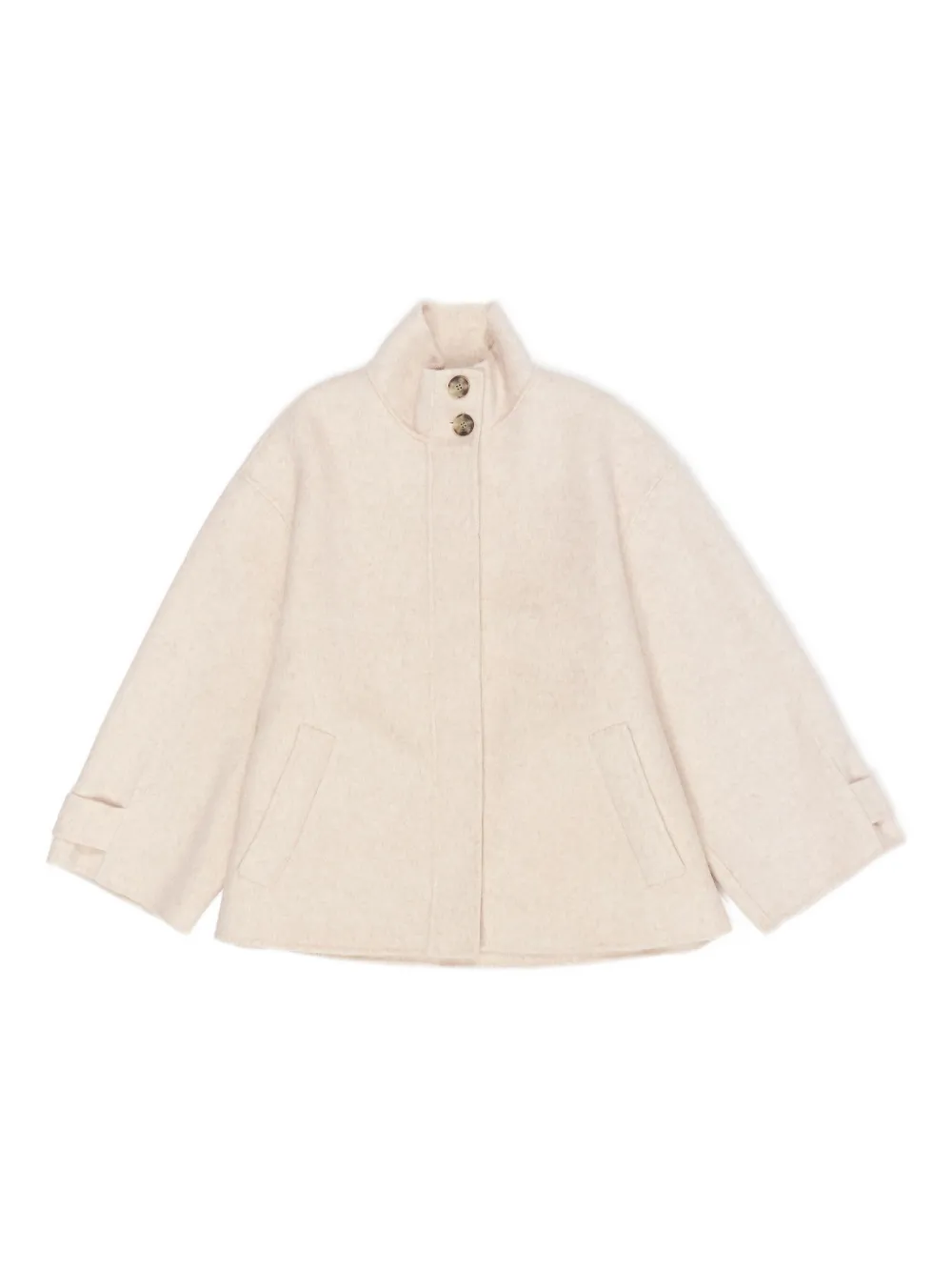 

Куртка А-силуэта с высоким воротником Bimba Y Lola, нейтральный