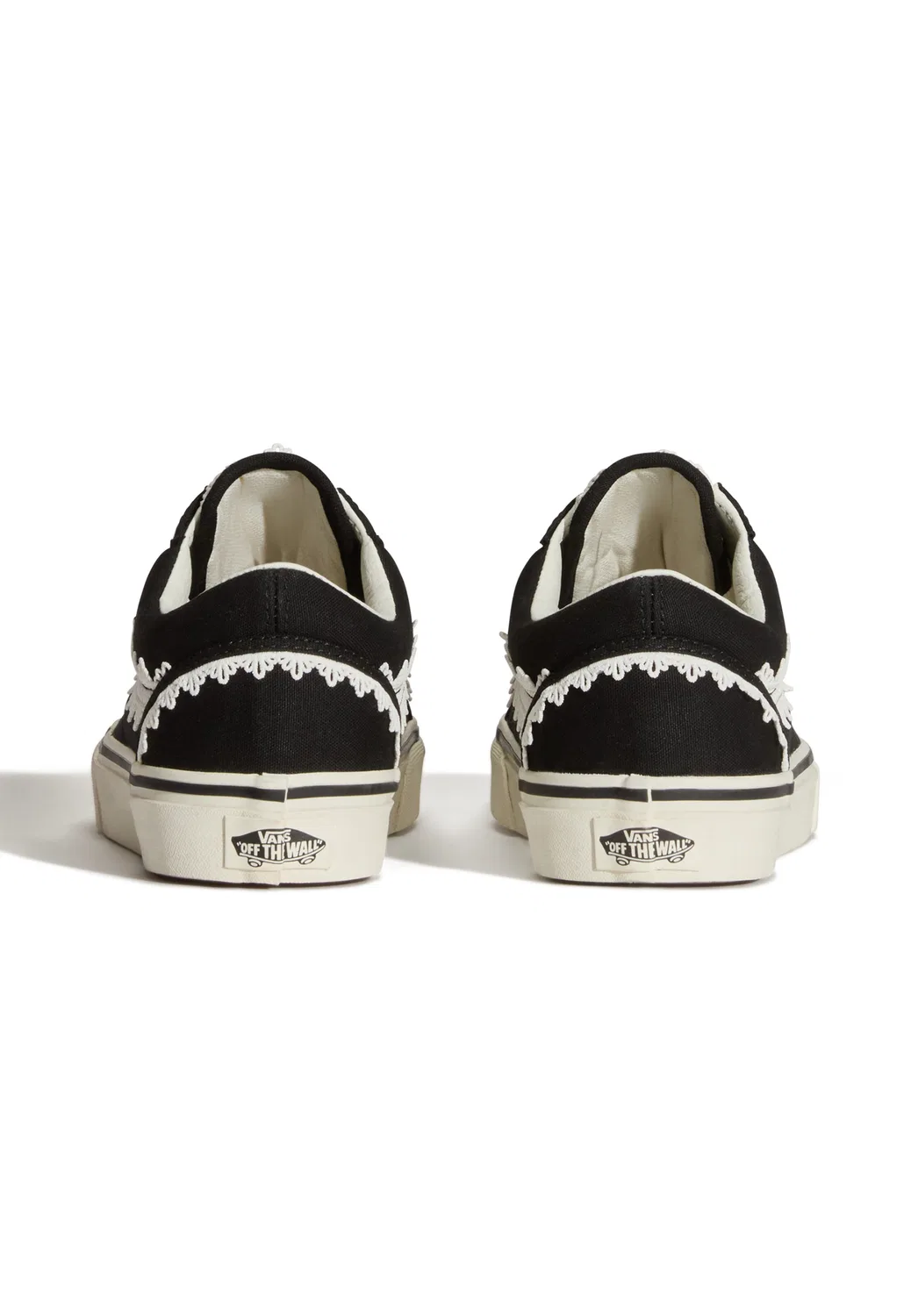 Туфли на шнуровке в стиле 'олдскул' Vans, Black — фото 3
