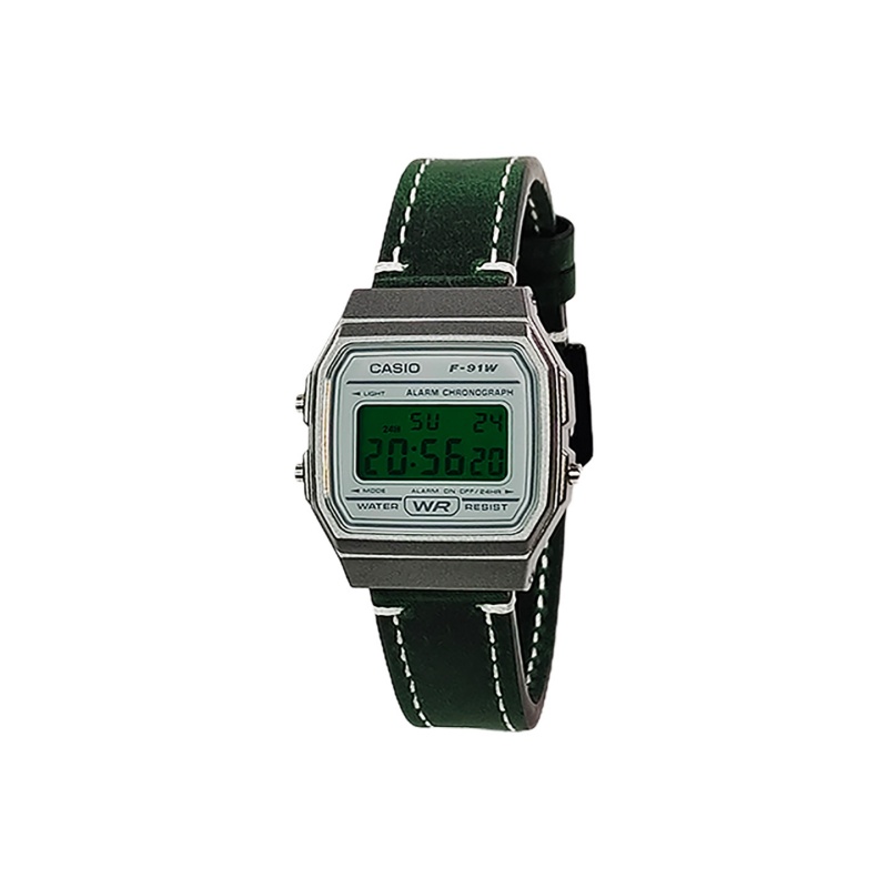 

CASIO Часы Retrofit Series Quartz Movement Genuine Leather Strap Watch Men's Watch White Dial