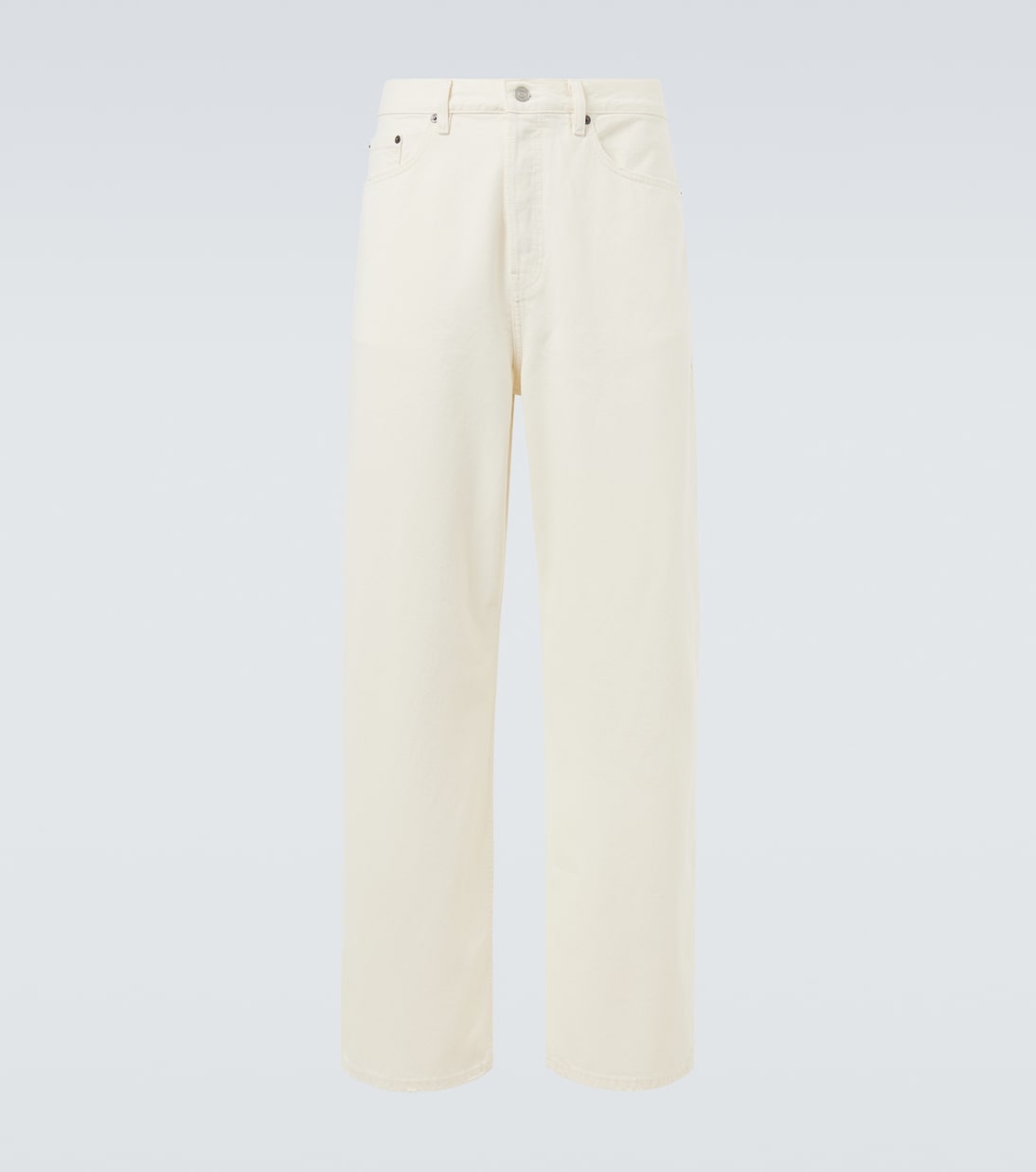 

Мешковатые джинсы с высокой посадкой и широкими штанинами Frame, Off White Grind