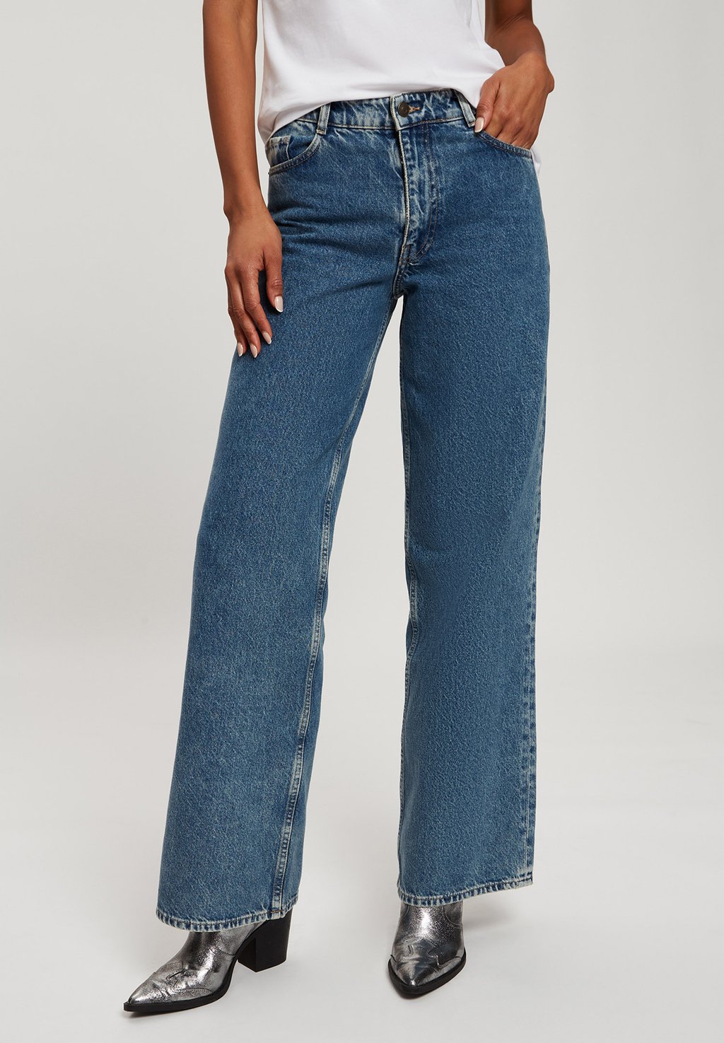

Джинсы свободного кроя Cross Jeans, темно-синий